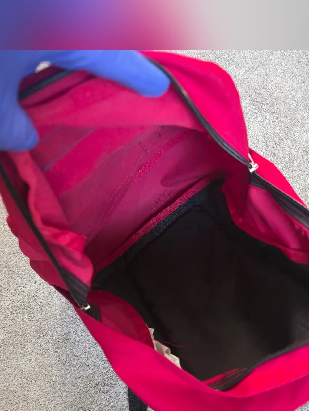 Vintage JanSport SuperBreak Backpack Red